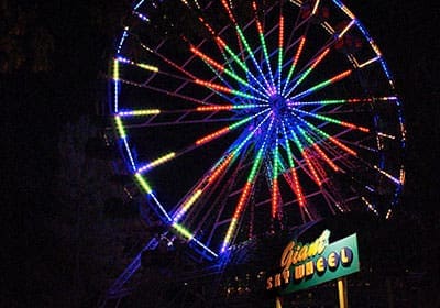 skywheel night