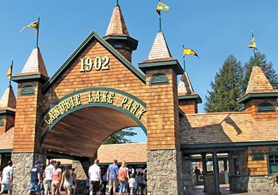 Mantenimiento del Parque del Lago Canobie