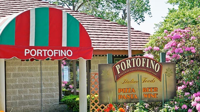 Portofino food venue at Canobie Lake Park.