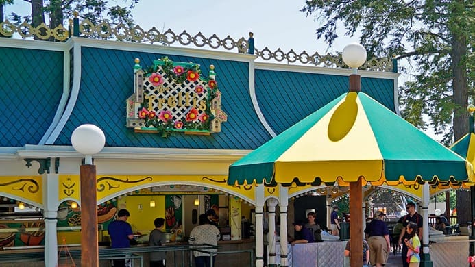 The Trellis food stand at Canobie Lake Park.