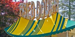 Stand de restauration Fried Dough