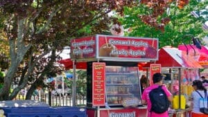 Concessions mobiles au parc du lac Canobie