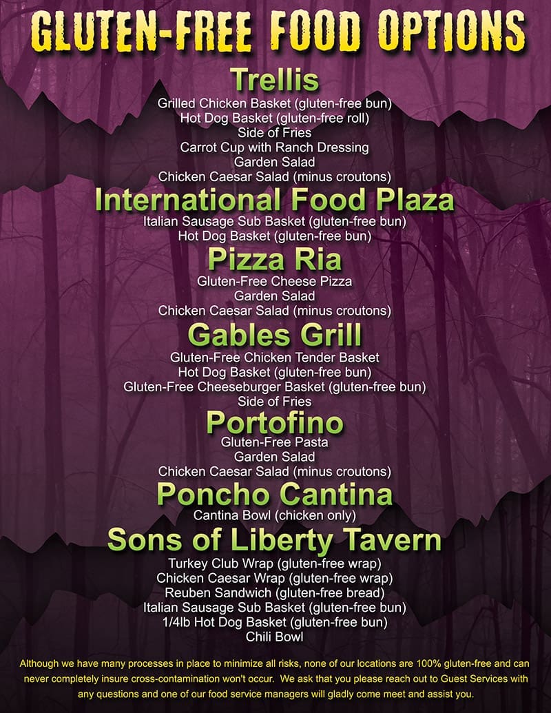 Food Canobie Lake Park