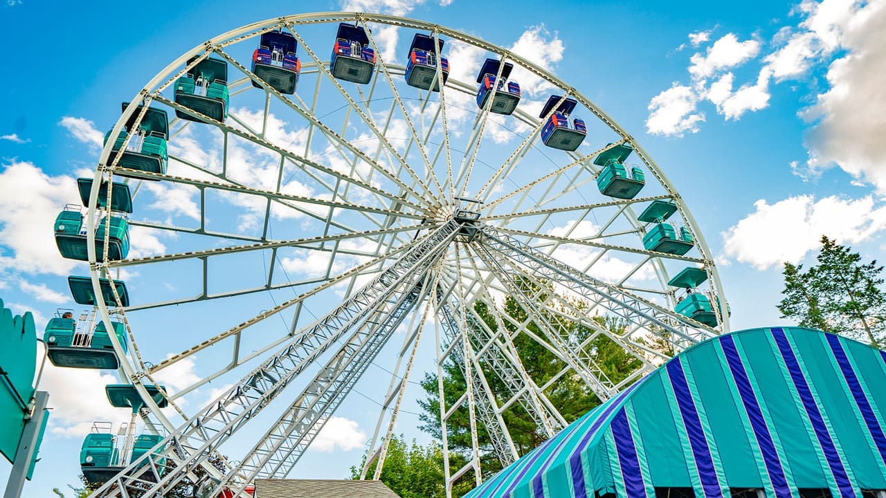 Sky wheel at Canobie Lake Park